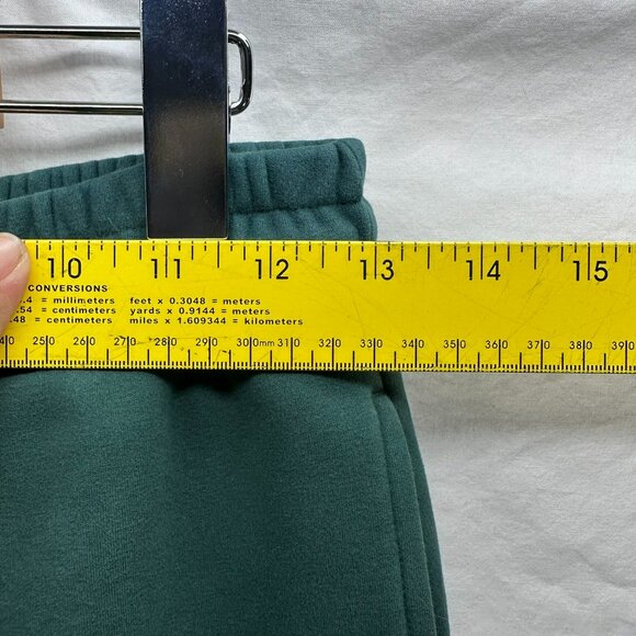 Zyia Active Hooded Sweatshirt and Relaxation Sweats Set Color Pine Kangaroo Pock - Picture 13 of 15